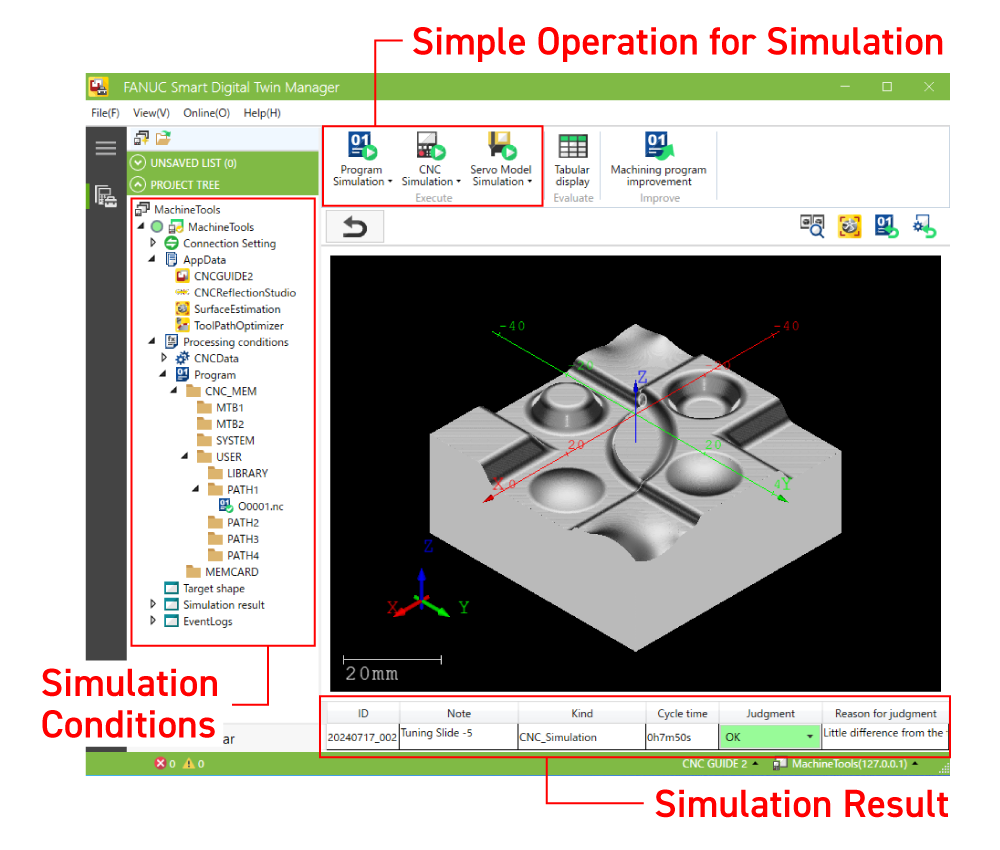 Easy execution of simulations