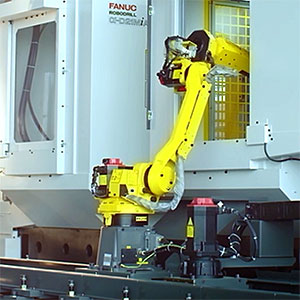 機械加工業界向けロボットのご紹介 - ROBOT - ファナック株式会社