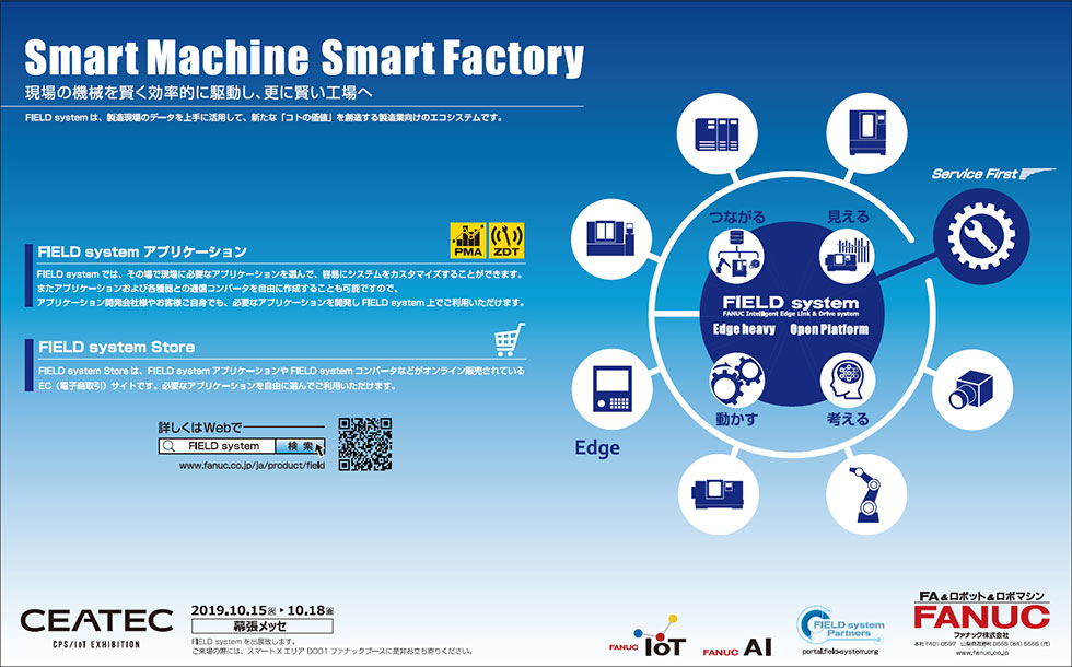 Smart Machine Smart Factory （CEATEC 2019 出展）