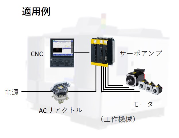 ACリアクトル適用例