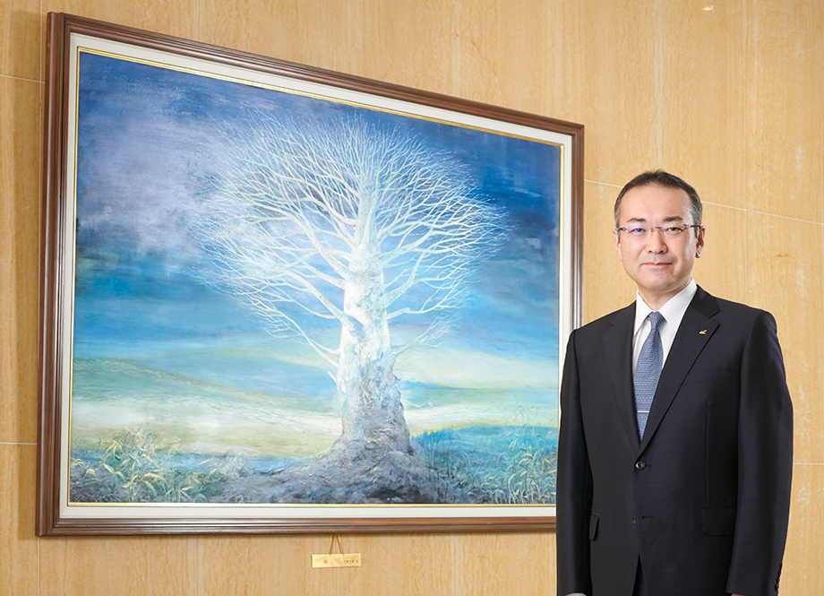President and CEO Kenji Yamaguchi